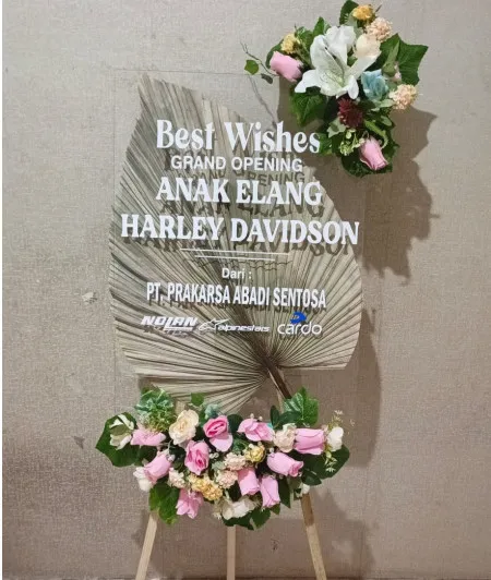 Papan Akrilik Ucapan Grand Opening Sinjai
